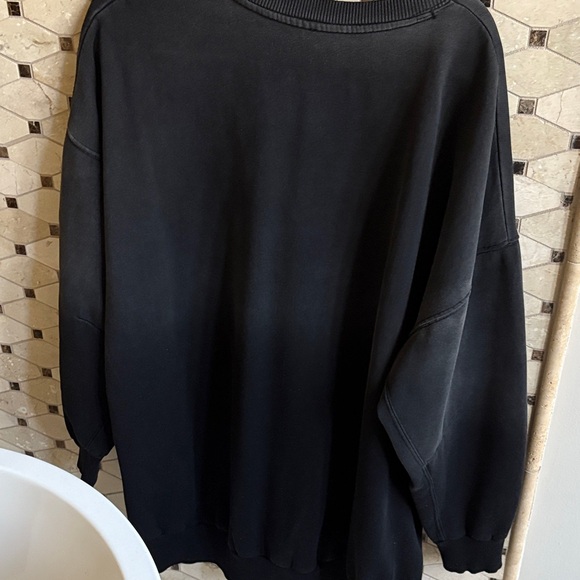 Free People Black and Gold Embellished Sweatshirt - Picture 5 of 12